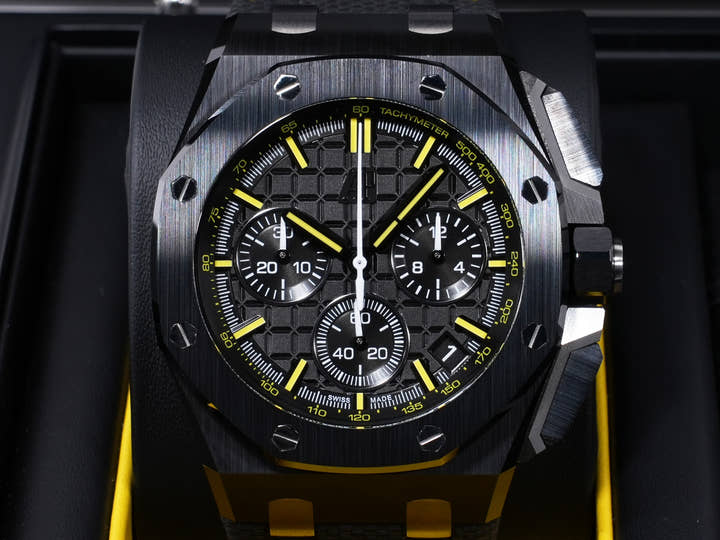 Audemars Piguet Royal Oak Offshore Chronograph Ref. 26420CE.OO.A005VE.01 Black Ceramic Black Dial