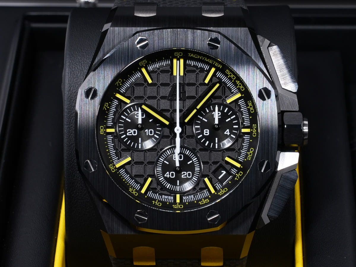 Audemars Piguet Royal Oak Offshore Chronograph Ref. 26420CE.OO.A005VE.01 CE Black Dial, Pre-owned, Excellent Condition (qt3ogk6n)