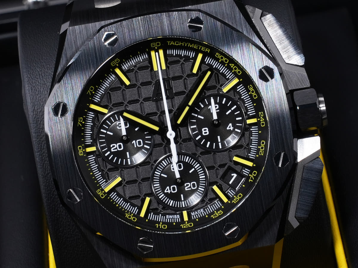 Audemars Piguet Royal Oak Offshore Chronograph Ref. 26420CE.OO.A005VE.01 CE Black Dial, Pre-owned, Excellent Condition (qt3ogk6n)