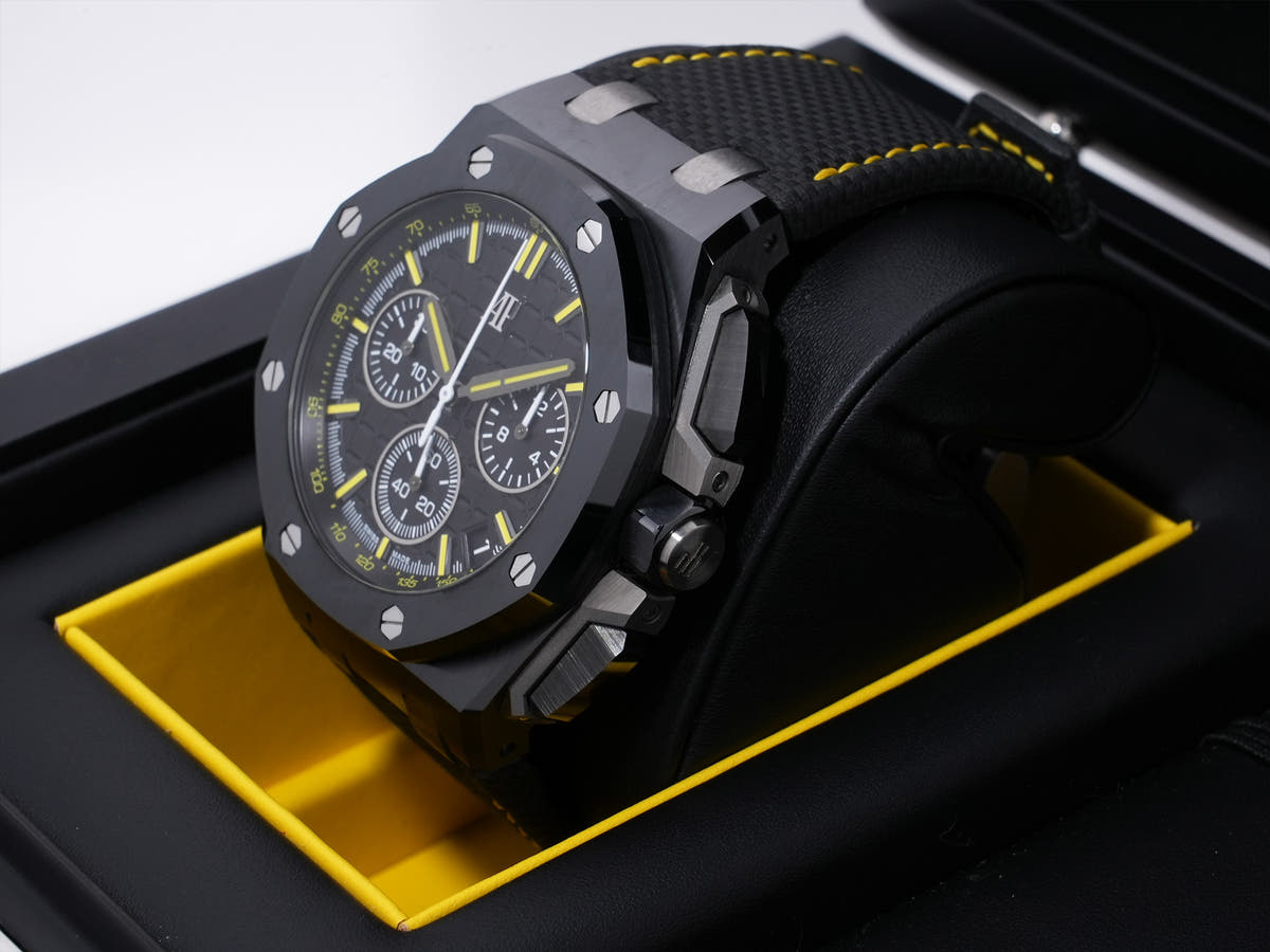 Audemars Piguet Royal Oak Offshore Chronograph Ref. 26420CE.OO.A005VE.01 CE Black Dial, Pre-owned, Excellent Condition (qt3ogk6n)