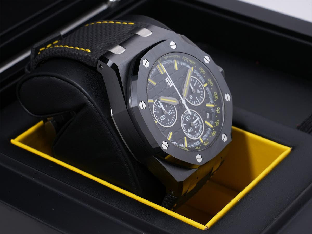 Audemars Piguet Royal Oak Offshore Chronograph Ref. 26420CE.OO.A005VE.01 CE Black Dial, Pre-owned, Excellent Condition (qt3ogk6n)
