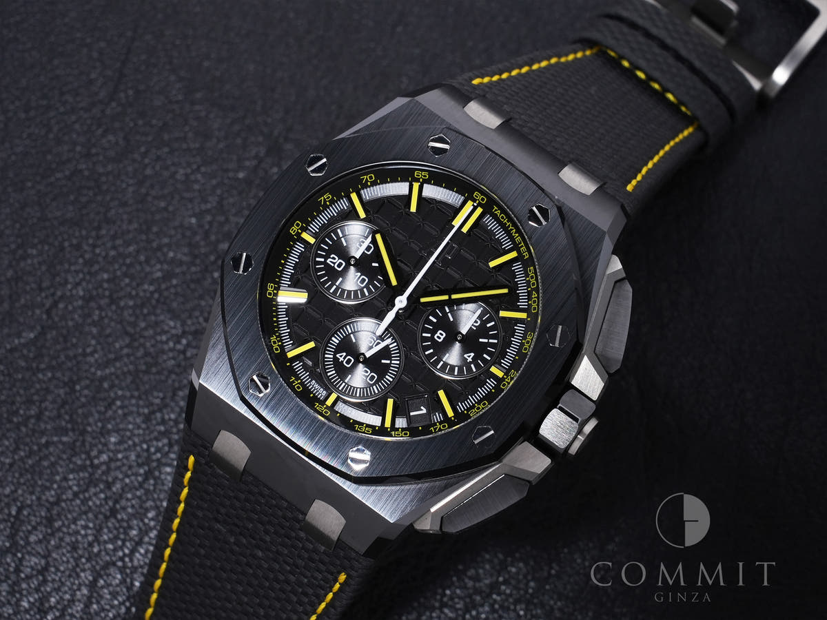 Audemars Piguet Royal Oak Offshore Chronograph Ref. 26420CE.OO.A005VE.01 CE Black Dial, Pre-owned, Excellent Condition (qt3ogk6n)