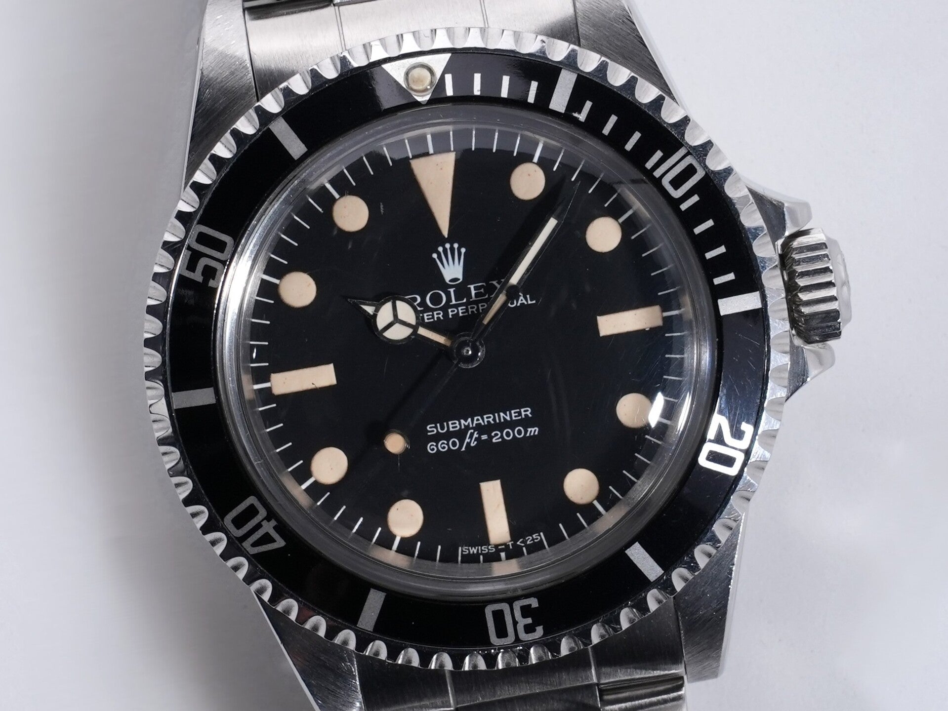 ロレックス サブマリーナー Ref.5513 SS ブラック文字盤 中古 kqrb744u