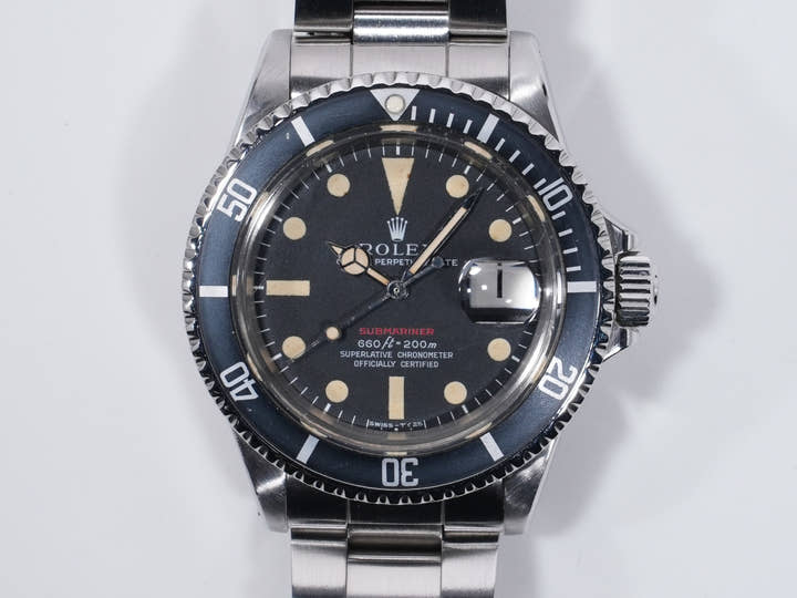 Rolex Submariner Date Ref. 1680 Stainless Steel Black Dial