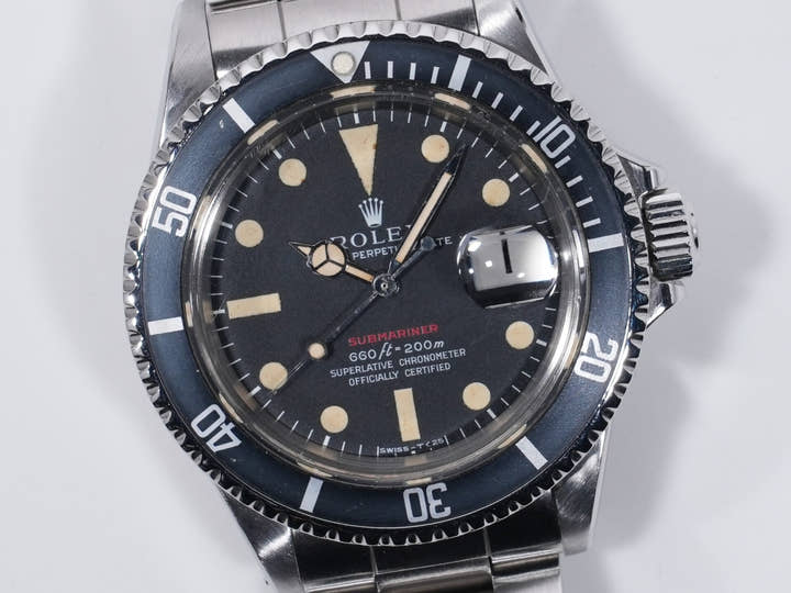 Rolex Submariner Date Ref. 1680 Stainless Steel Black Dial