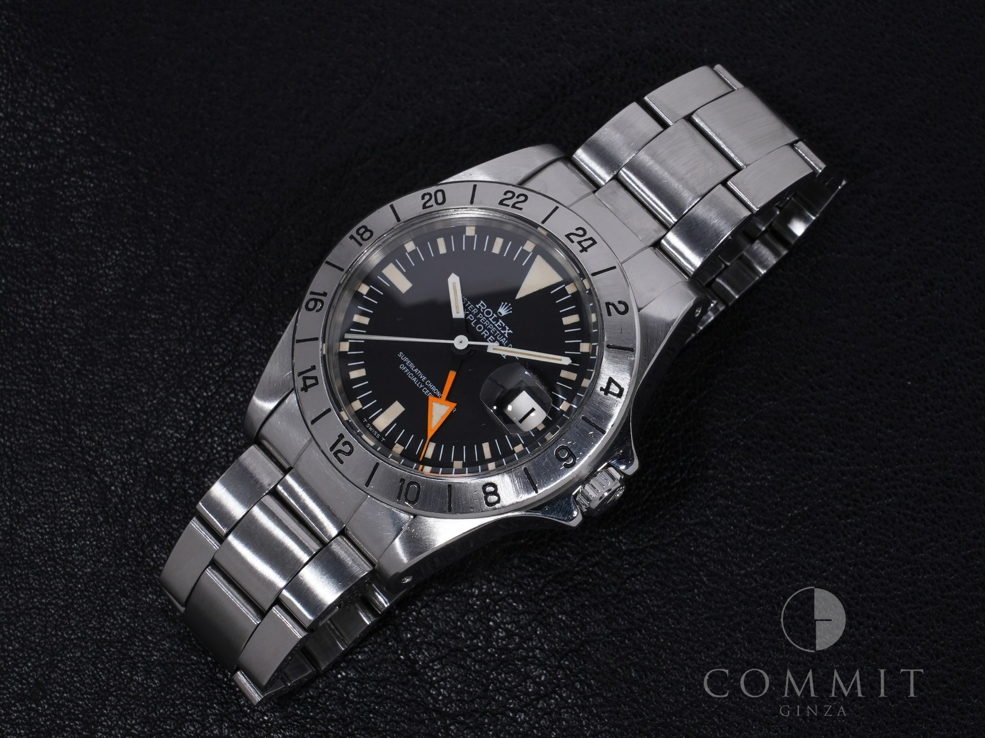 ロレックス エクスプローラーII Ref.1655 SS ブラック文字盤 中古 z4ih6n77