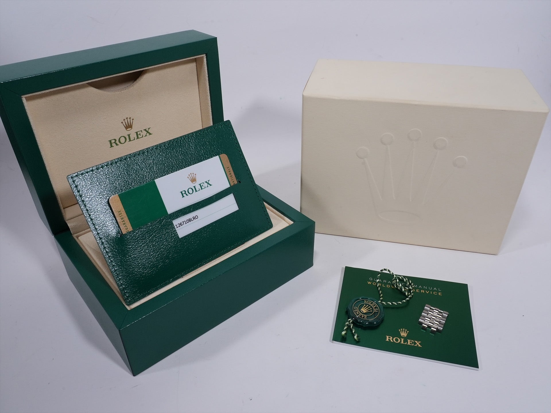ロレックス GMTマスターII Ref.126710BLRO SS ブラック文字盤 ジュビリーブレスレット 中古 78otduom