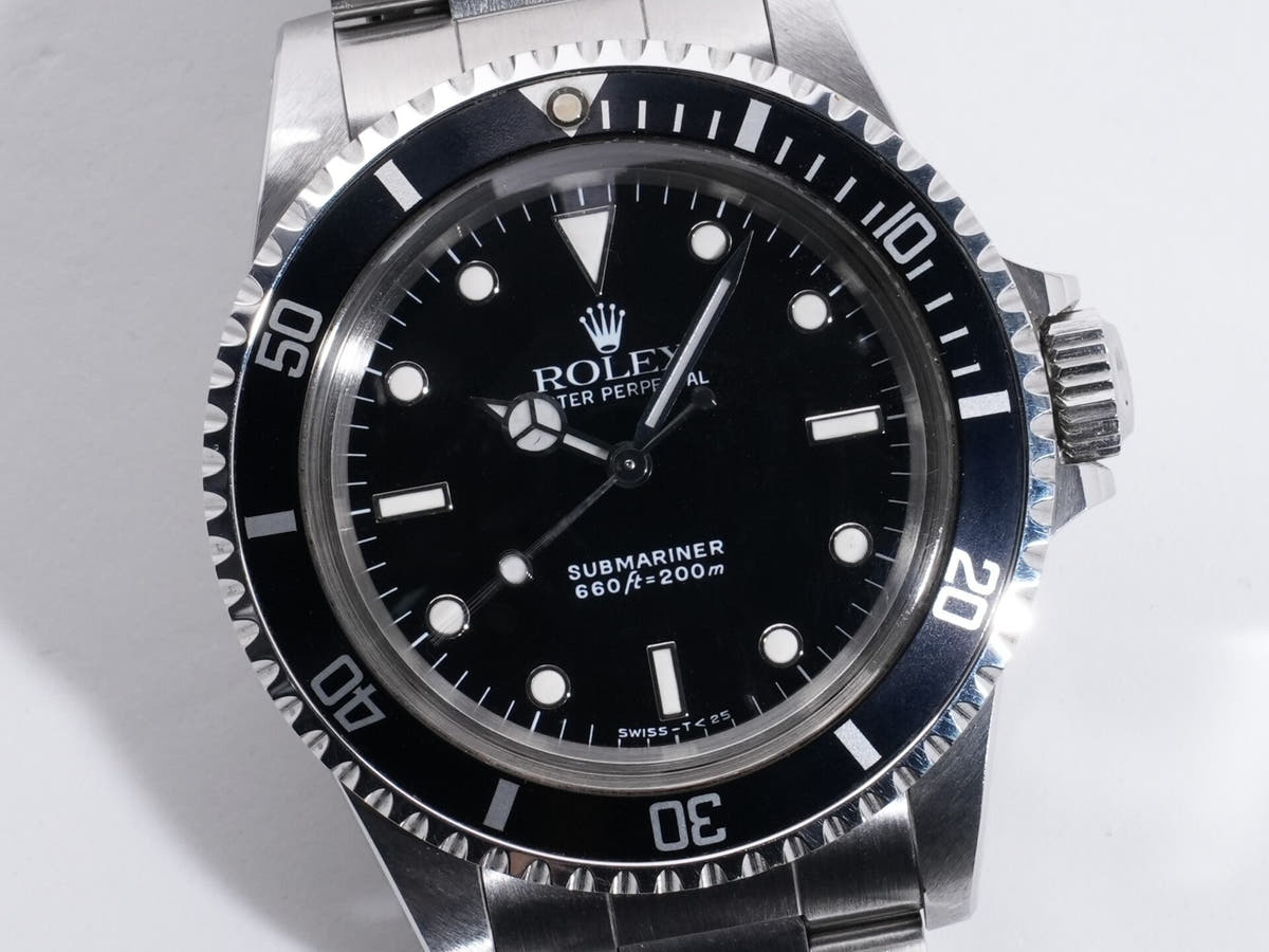 ロレックス サブマリーナー Ref.5513 SS ブラック文字盤 中古 27t52gsu