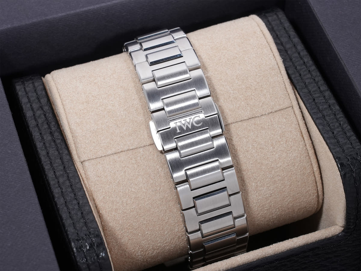 IWC インヂュニア オートマティック 40 Ref.IW328907 SS ブルー文字盤 未使用 pwrrzi48