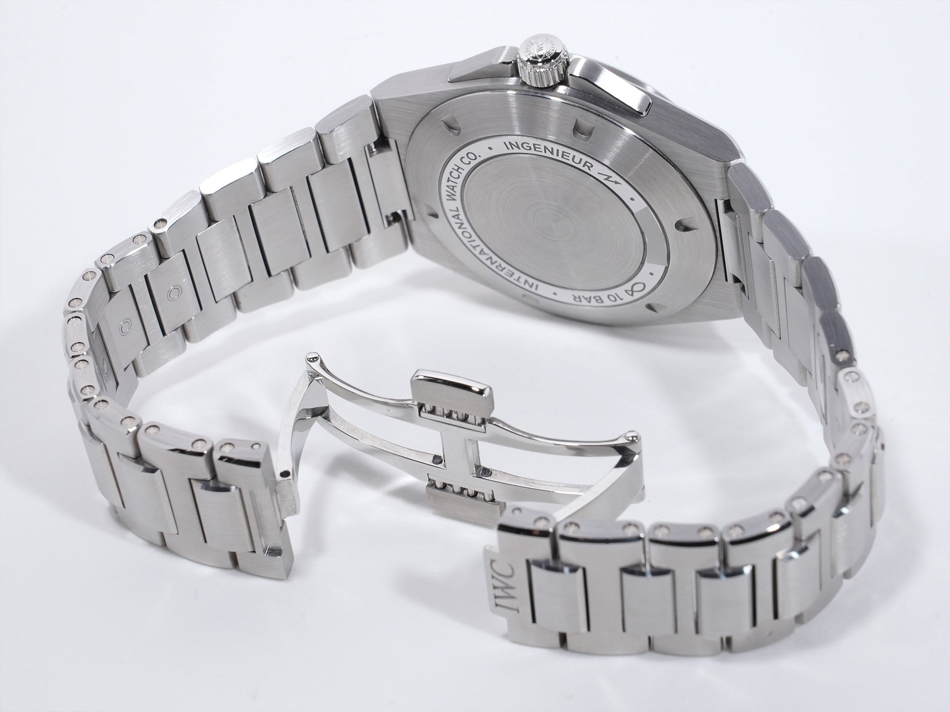 IWC インヂュニア オートマティック 40 Ref.IW328907 SS ブルー文字盤 未使用 pwrrzi48