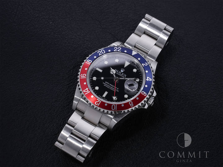 Rolex GMT-Master II Ref. 16710 Stainless Steel Black Dial Oyster Bracelet