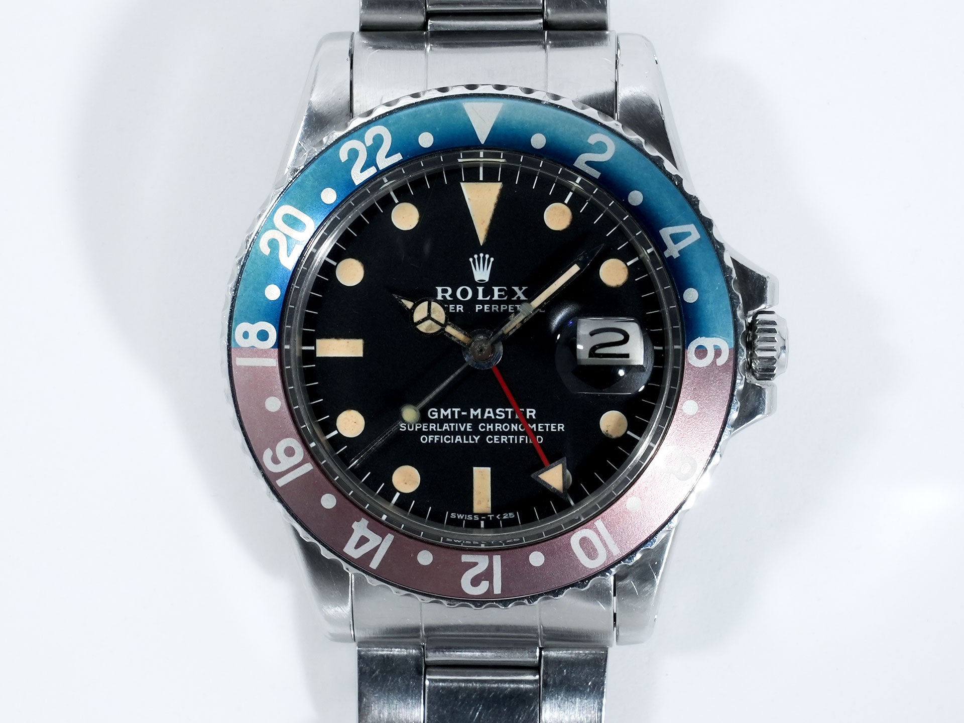 ロレックス GMTマスター Ref.1675 SS ブラック文字盤 中古 vck3mk2j