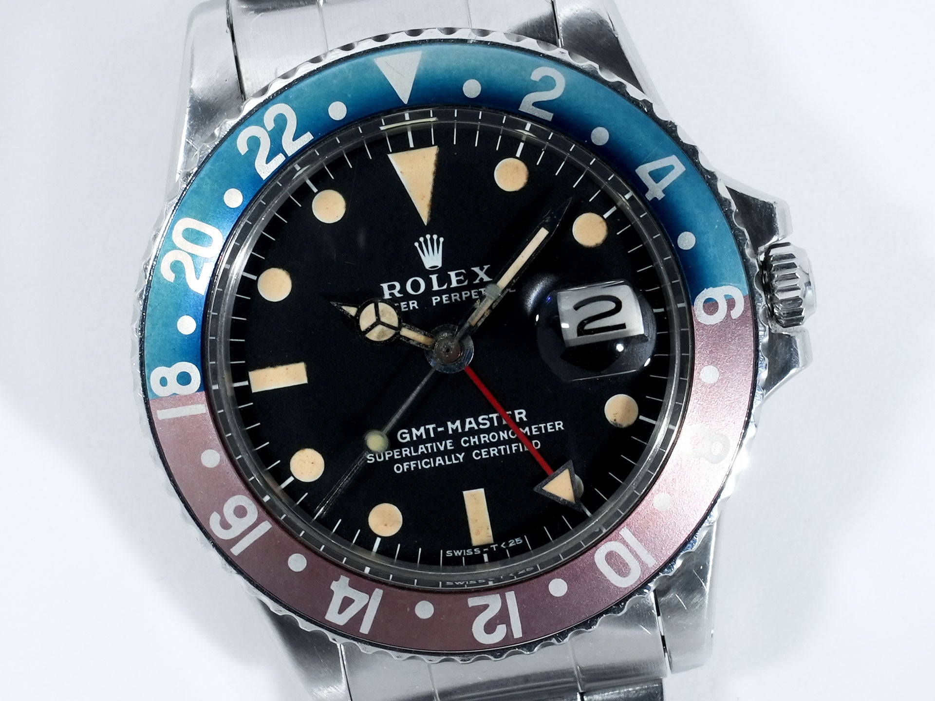 ロレックス GMTマスター Ref.1675 SS ブラック文字盤 中古 vck3mk2j