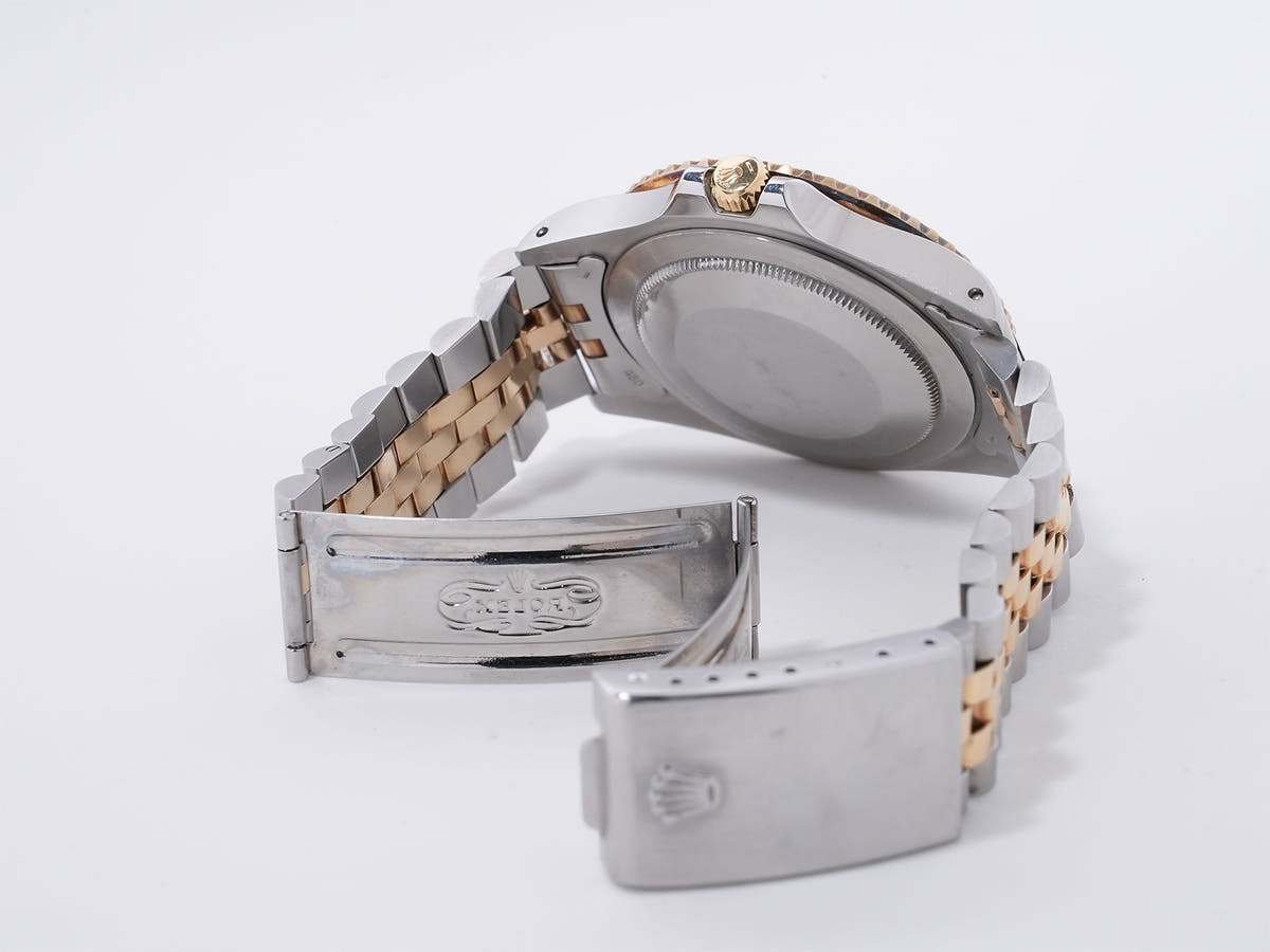ロレックス GMTマスター Ref.16753 SS/YG ブラウン文字盤 ジュビリーブレスレット 中古 cdgbmz9w