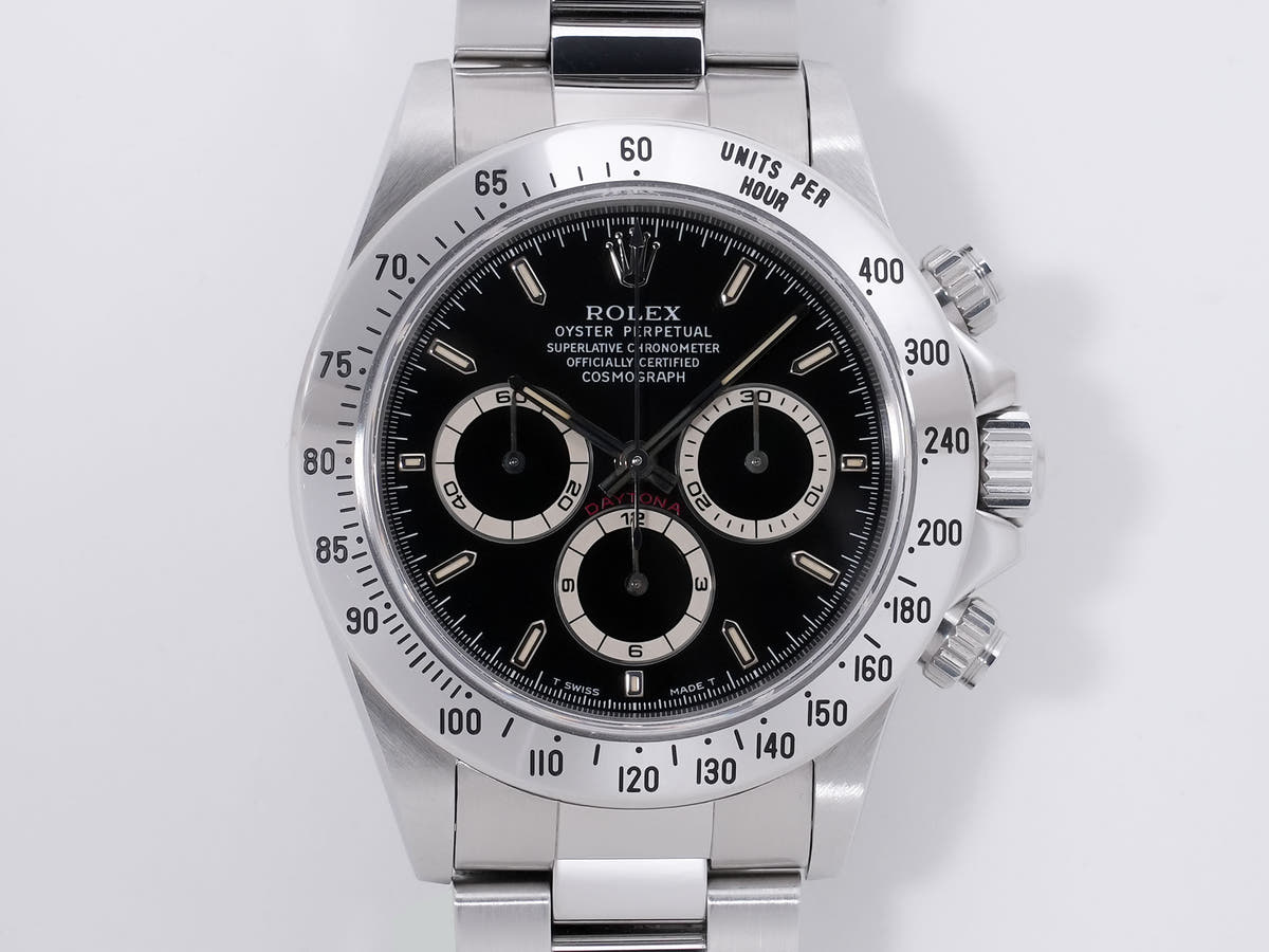 ロレックス デイトナ エルプリメロ Ref.16520 SS ブラック文字盤 中古 ougp6i4x