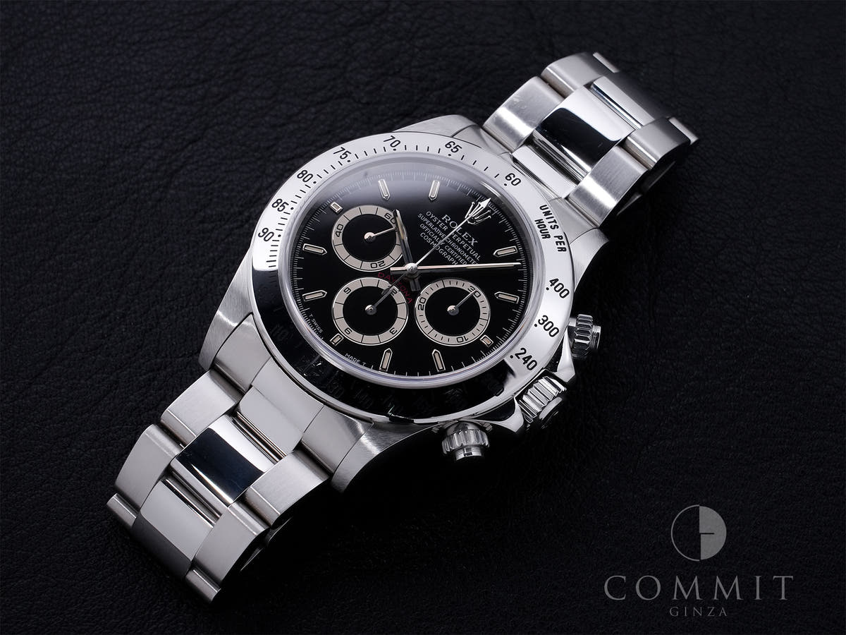 ロレックス デイトナ エルプリメロ Ref.16520 SS ブラック文字盤 中古 ougp6i4x