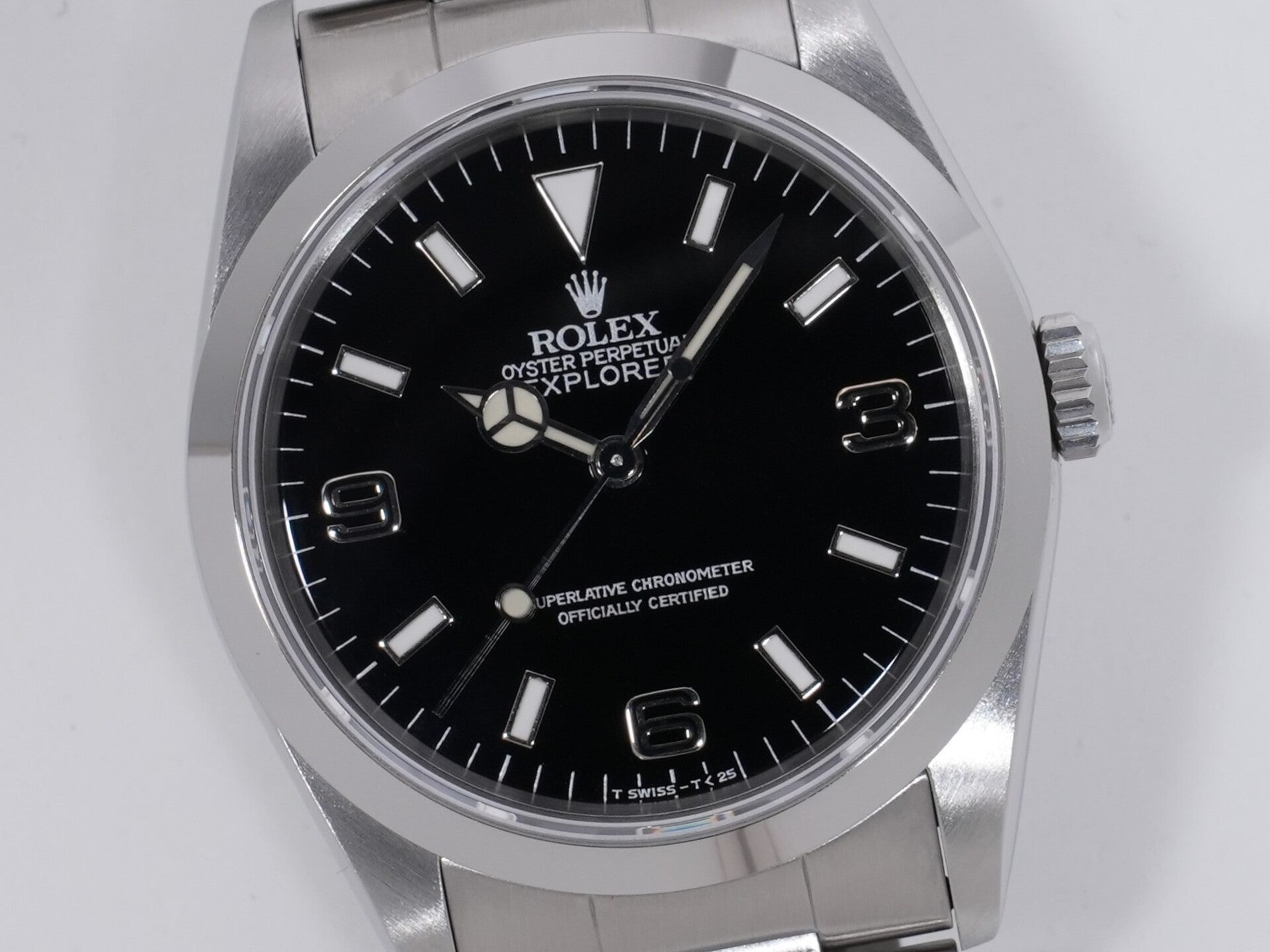 ロレックス エクスプローラーⅠ Ref.14270 SS ブラック文字盤 中古 cjt5spw3