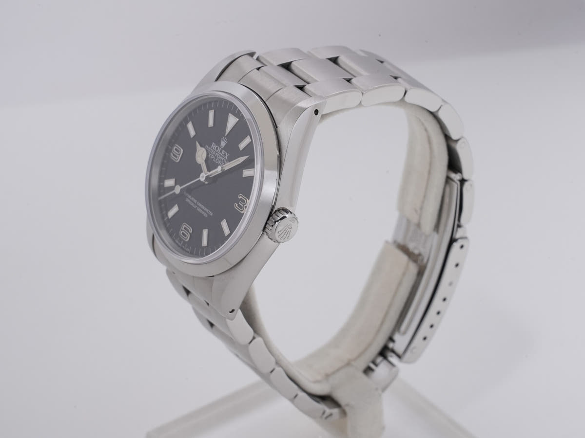 ロレックス エクスプローラーⅠ Ref.14270 SS ブラック文字盤 中古 cjt5spw3