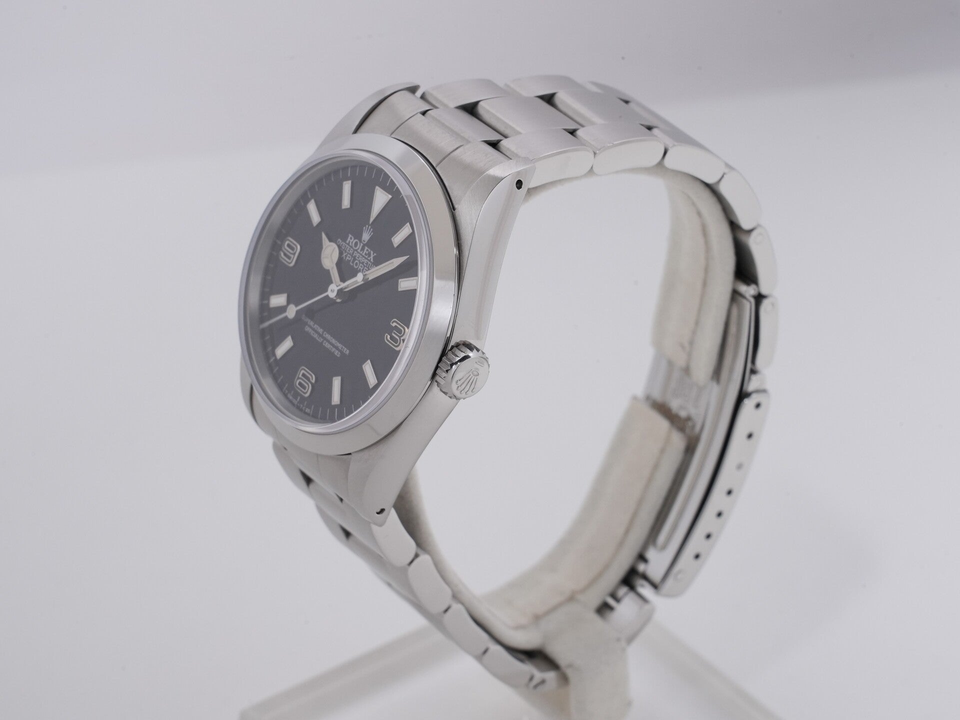 ロレックス エクスプローラーⅠ Ref.14270 SS ブラック文字盤 中古 cjt5spw3