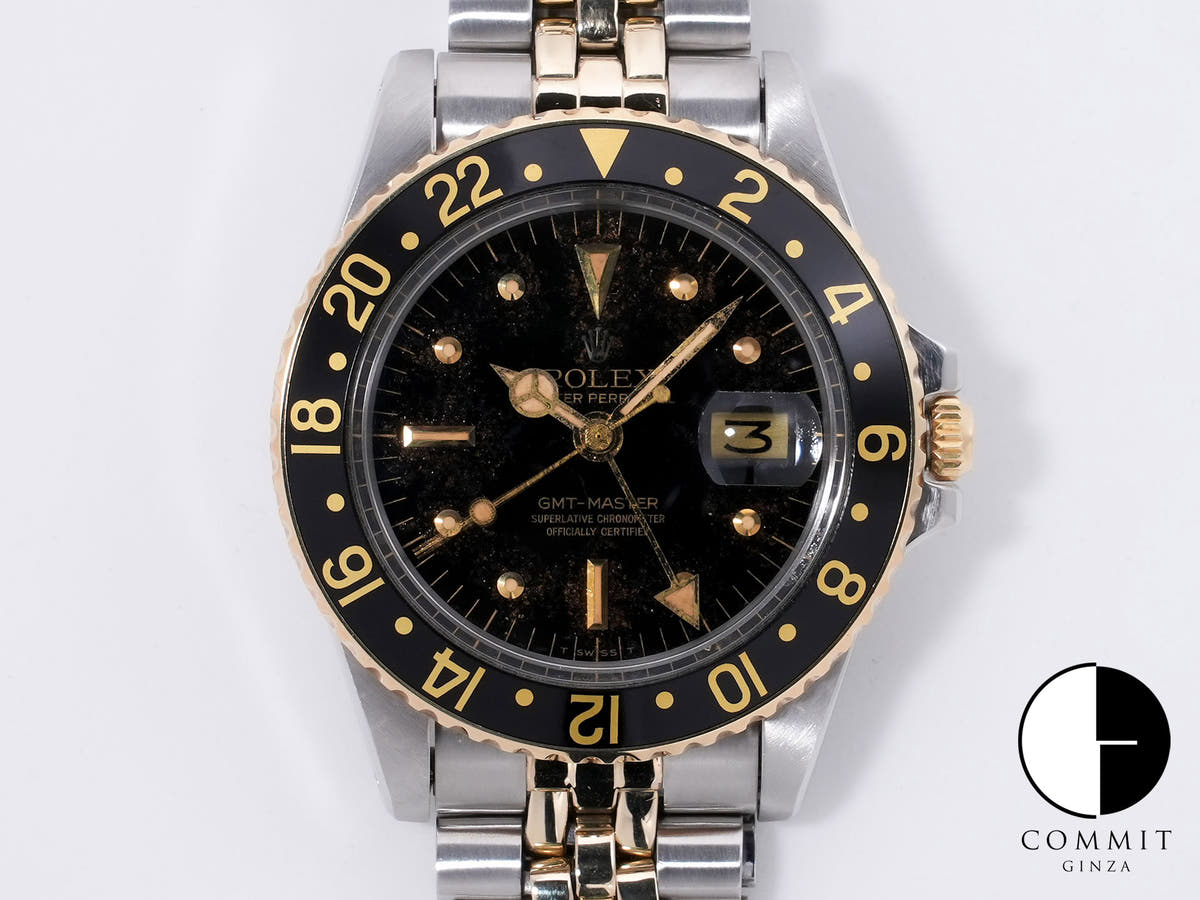 ロレックス GMTマスター Ref.1675/3 SS/YG ブラック文字盤 ジュビリーブレスレット 中古 rhhwd58q