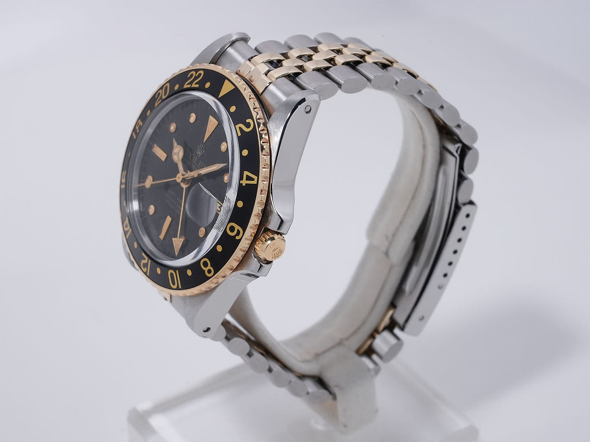 ロレックス GMTマスター Ref.1675/3 SS/YG ブラック文字盤 ジュビリーブレスレット 中古 rhhwd58q