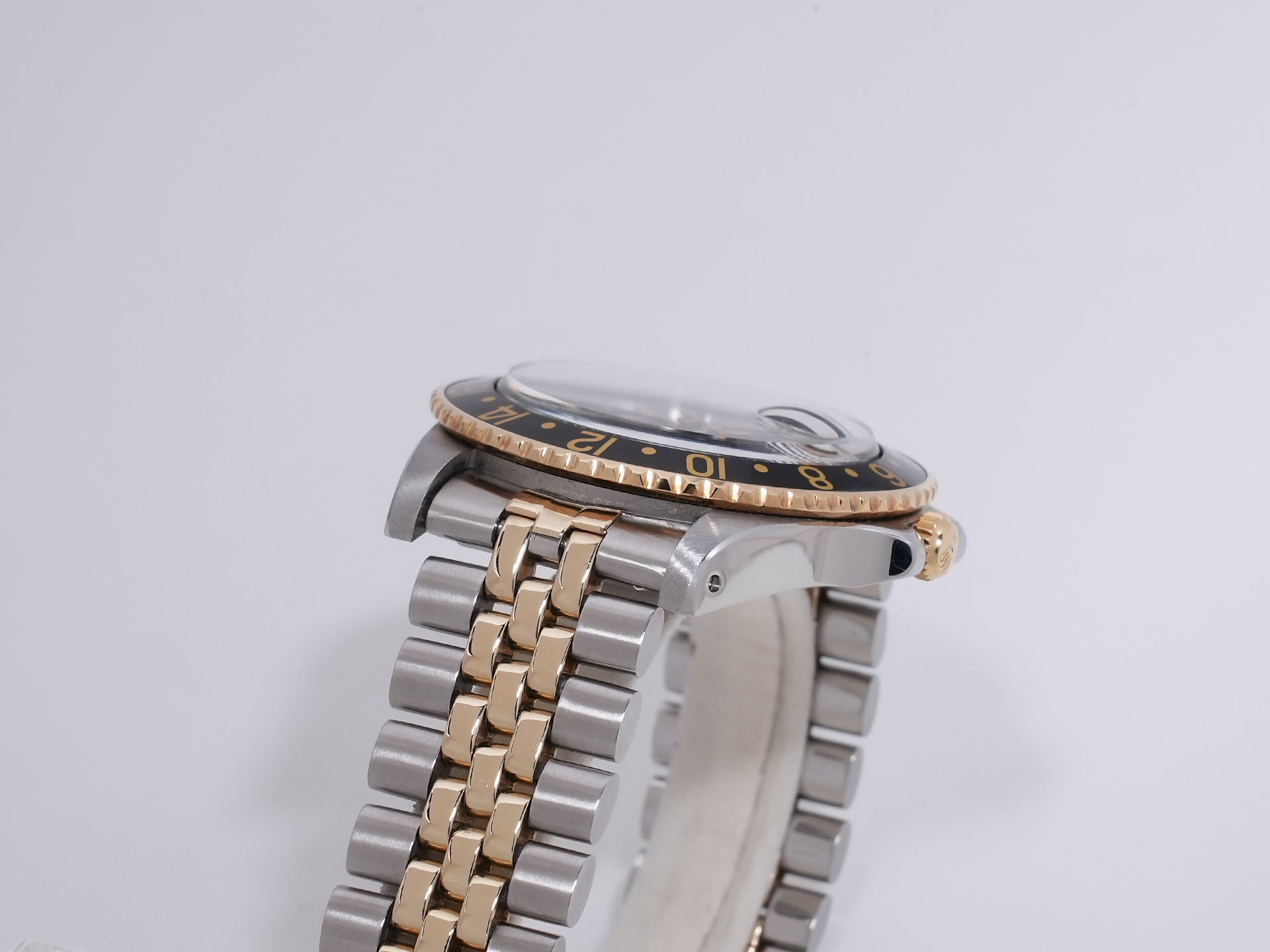 ロレックス GMTマスター Ref.1675/3 SS/YG ブラック文字盤 ジュビリーブレスレット 中古 rhhwd58q