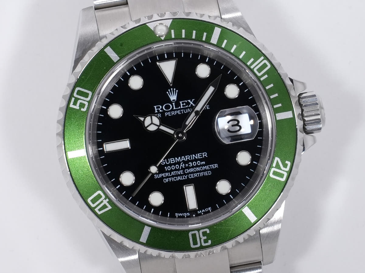 ロレックス サブマリーナー デイト Ref.16610LV SS ブラック文字盤 中古 ioi967bs