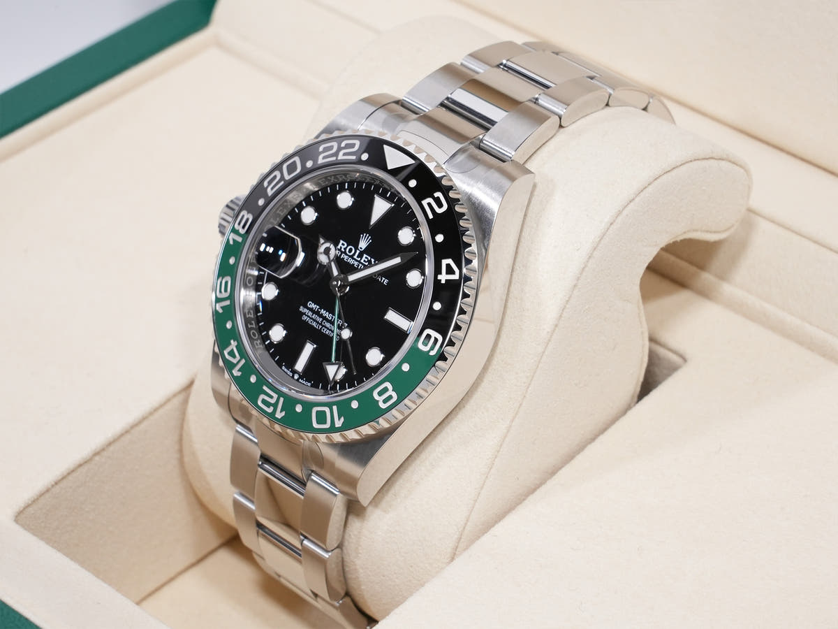 Rolex GMT-Master II Ref. 126720VTNR, stainless steel, black dial, Oyster bracelet, unused.  (5gft6ica appears to be an internal reference number and not part of the product description)
