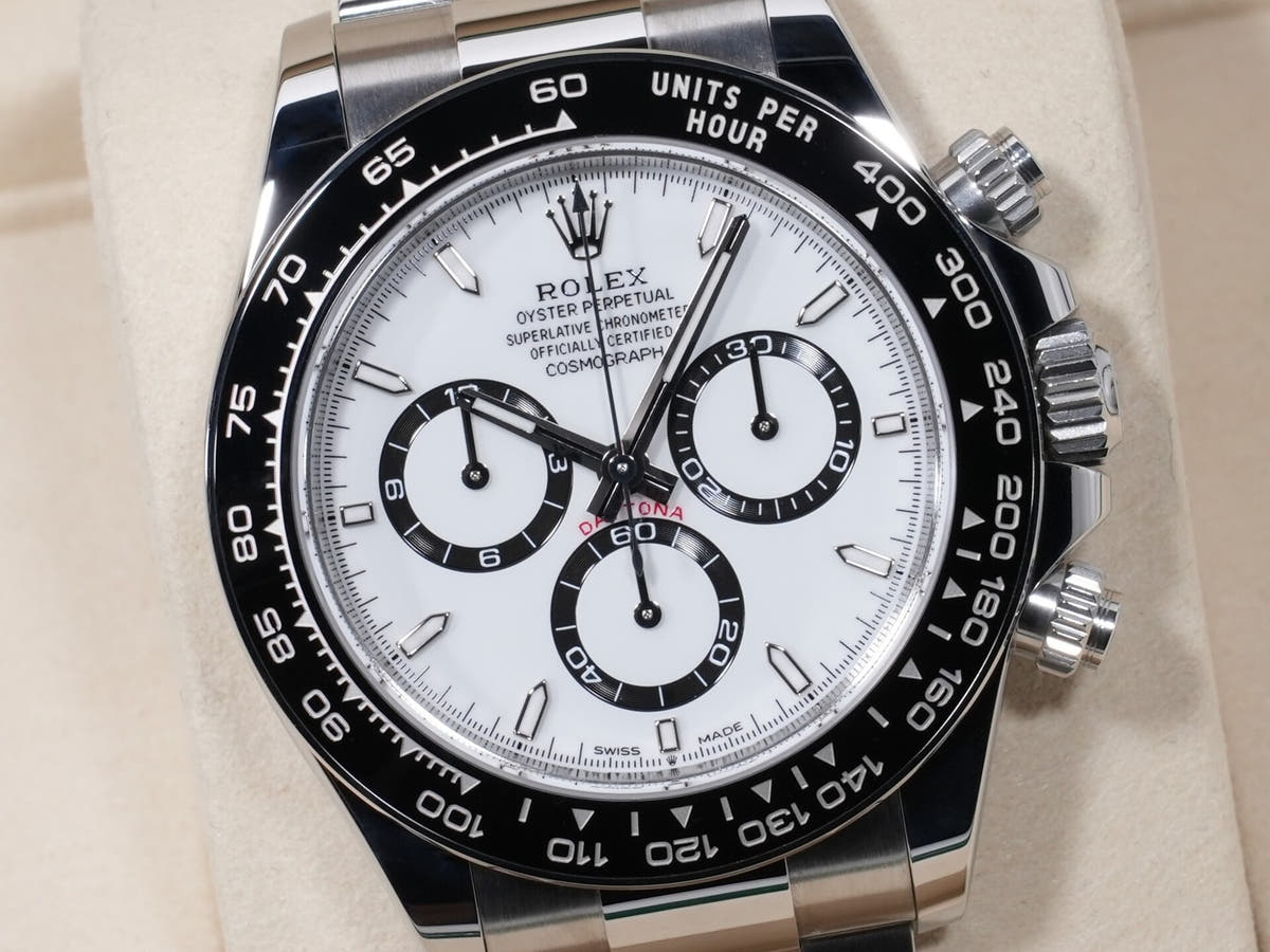 ロレックス デイトナ Ref.126500LN SS ホワイト文字盤 未使用 4vy2u2vo