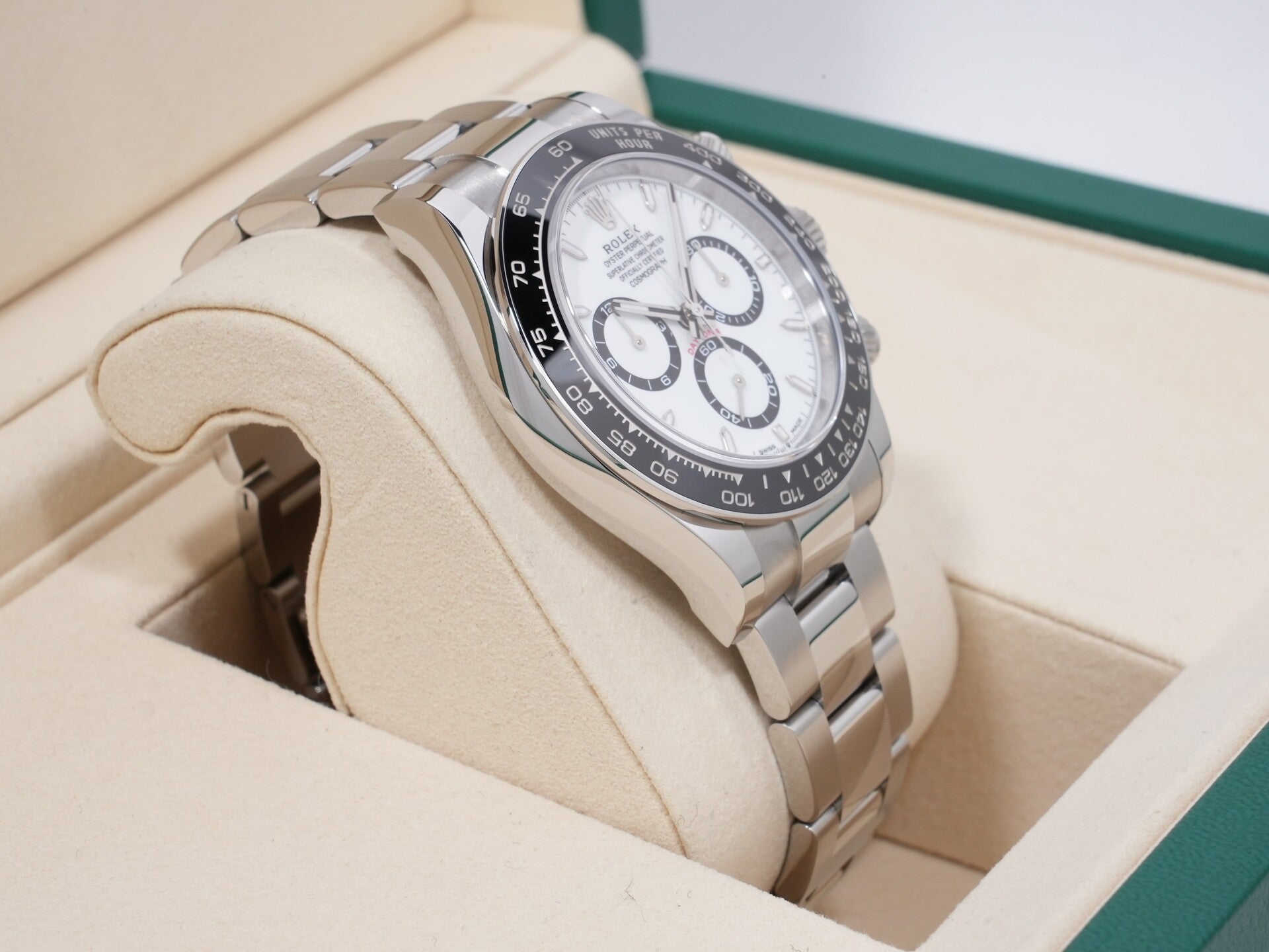 ロレックス デイトナ Ref.126500LN SS ホワイト文字盤 未使用 4vy2u2vo