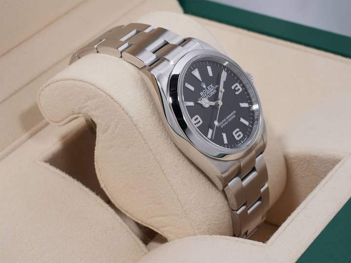 Rolex Explorer 36 Ref. 124270 Stainless Steel Black Dial