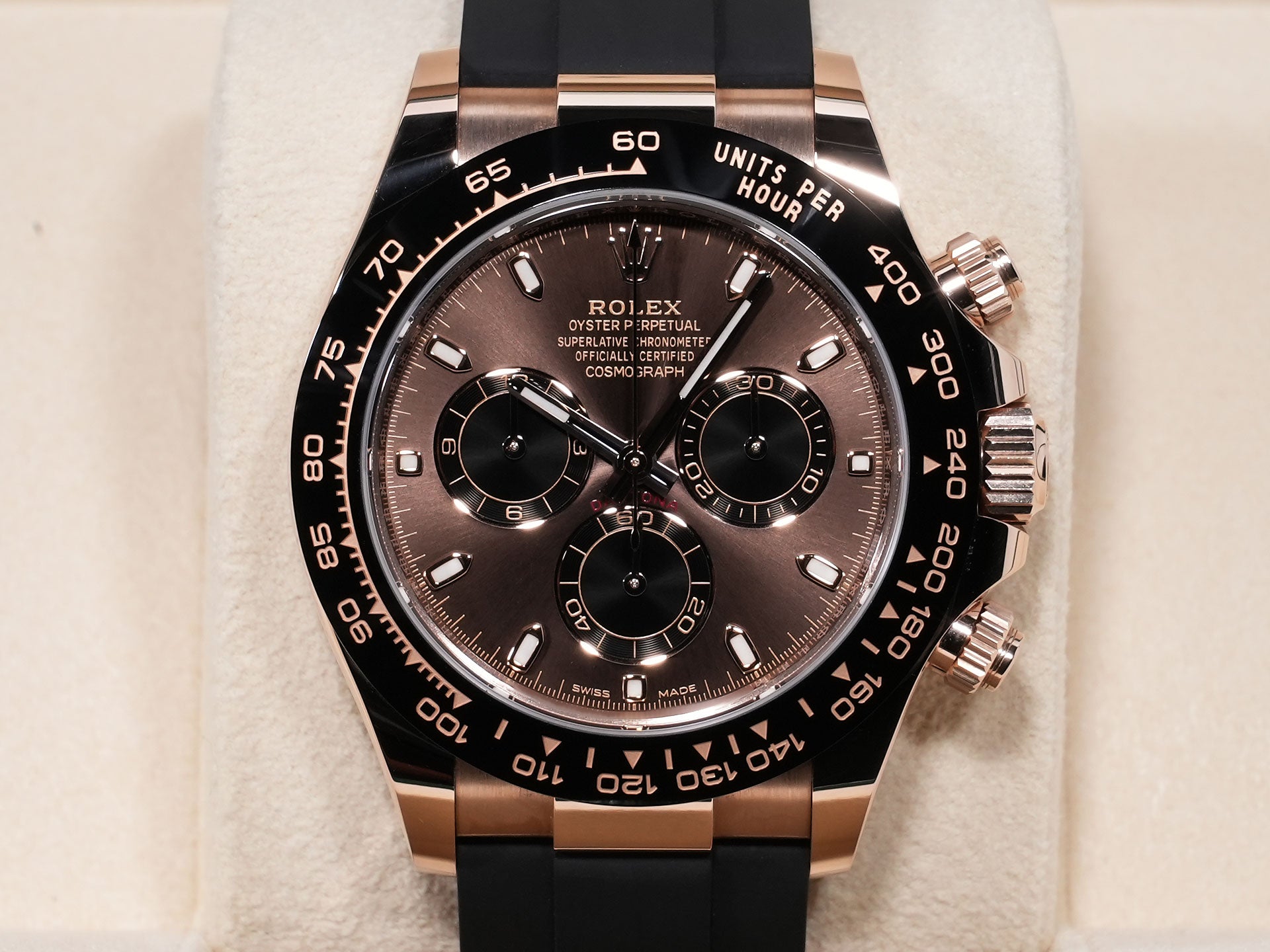 ロレックス デイトナ Ref.116515LN 18KERG チョコレート/ブラック文字盤 中古 kdnau23w