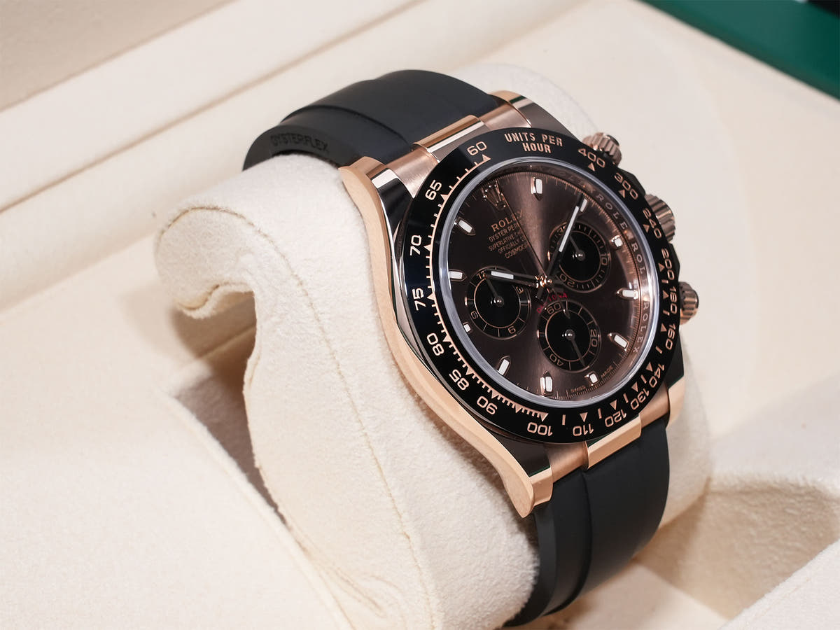ロレックス デイトナ Ref.116515LN 18KERG チョコレート/ブラック文字盤 中古 kdnau23w