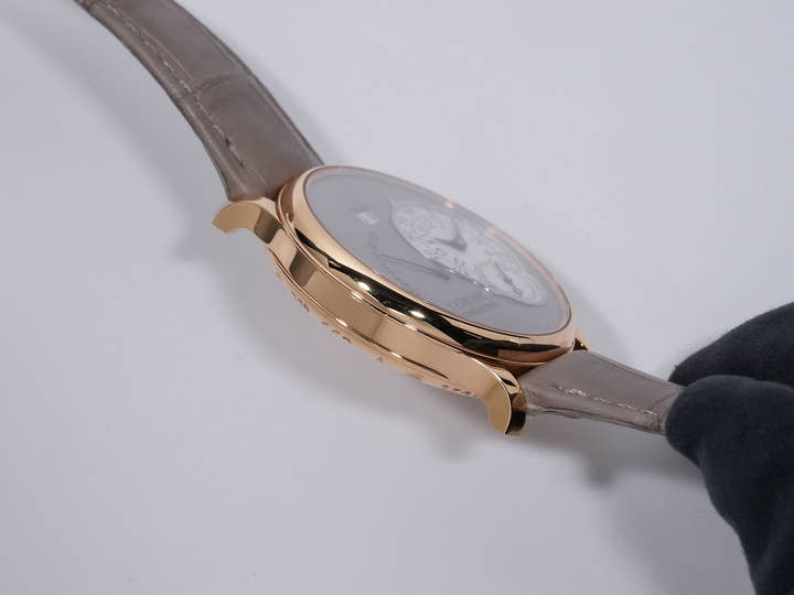 F.P.ジュルヌ オクタ パワーリザーブ Ref.- 18K 6N GOLD ホワイトゴールド シルバーギョーシェ文字盤 中古 oqb6f3dh