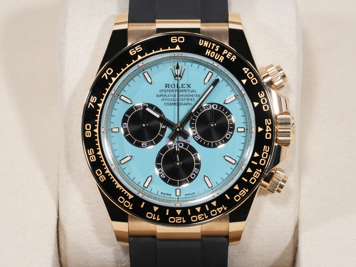 ロレックス デイトナ Ref.126518LN 18KYG ターコイズブルー文字盤 極美品 knk4eeks