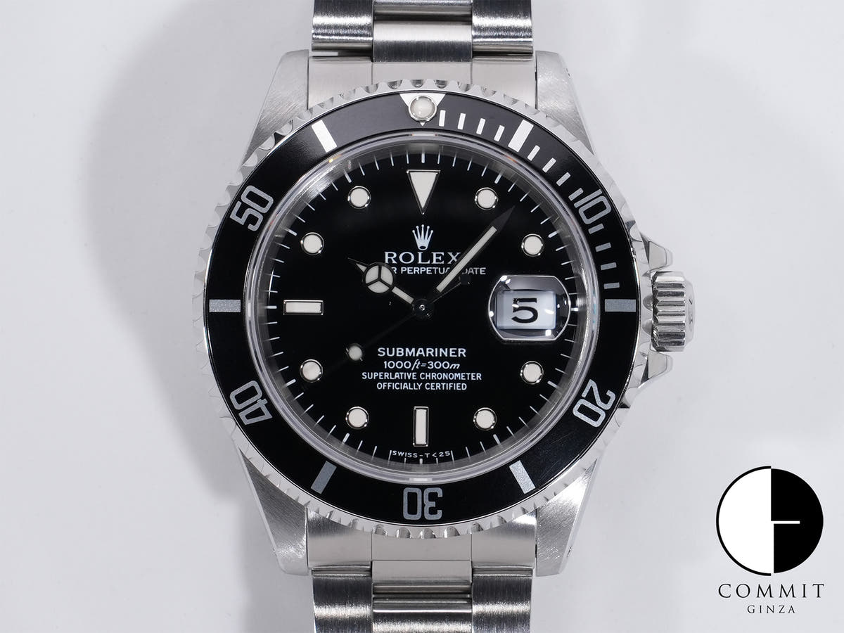 Rolex Submariner Date Ref. 16610 SS Black Dial, Pre-owned (mv7jq5se is likely an internal reference number and not translated)