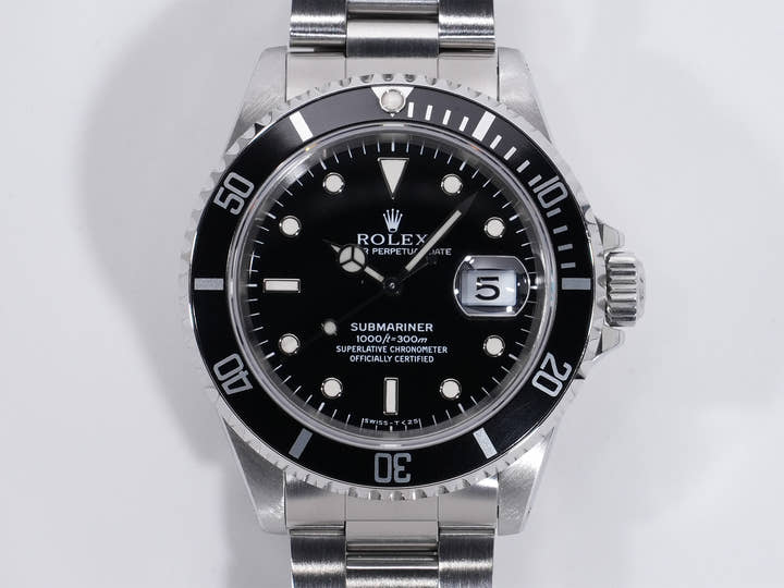 Rolex Submariner Date Ref. 16610 Stainless Steel Black Dial