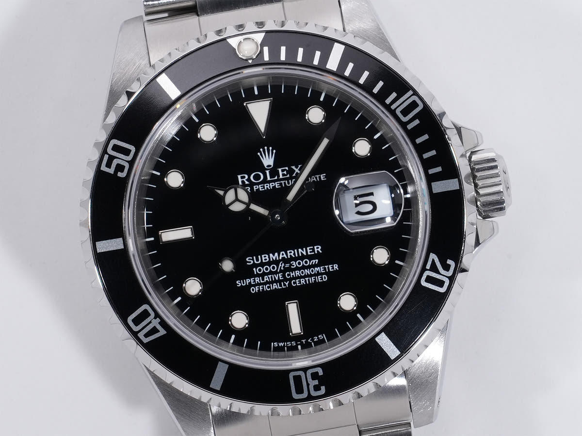 Rolex Submariner Date Ref. 16610 SS Black Dial, Pre-owned (mv7jq5se is likely an internal reference number and not translated)