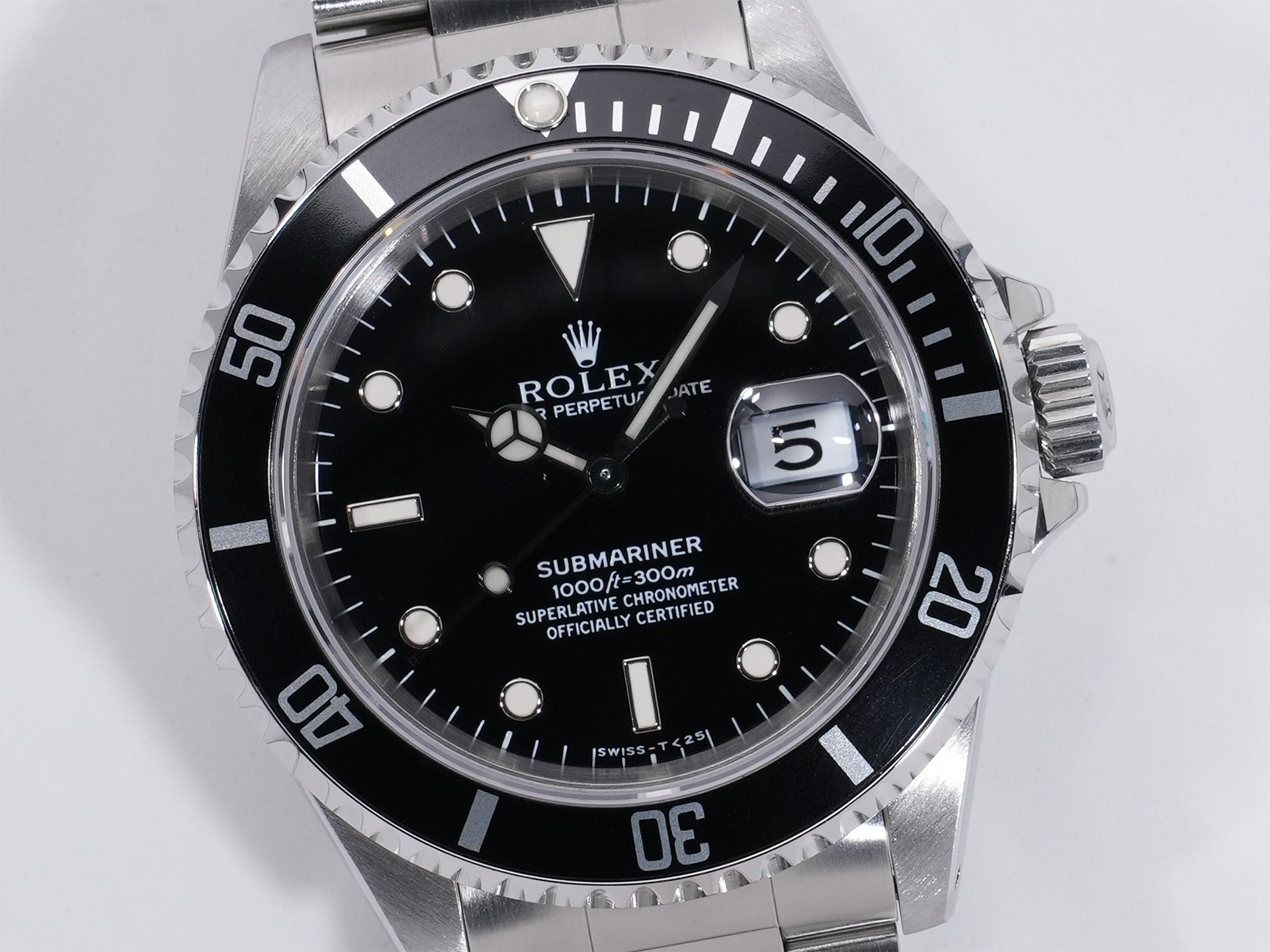 Rolex Submariner Date Ref. 16610 SS Black Dial, Pre-owned (mv7jq5se is likely an internal reference number and not translated)