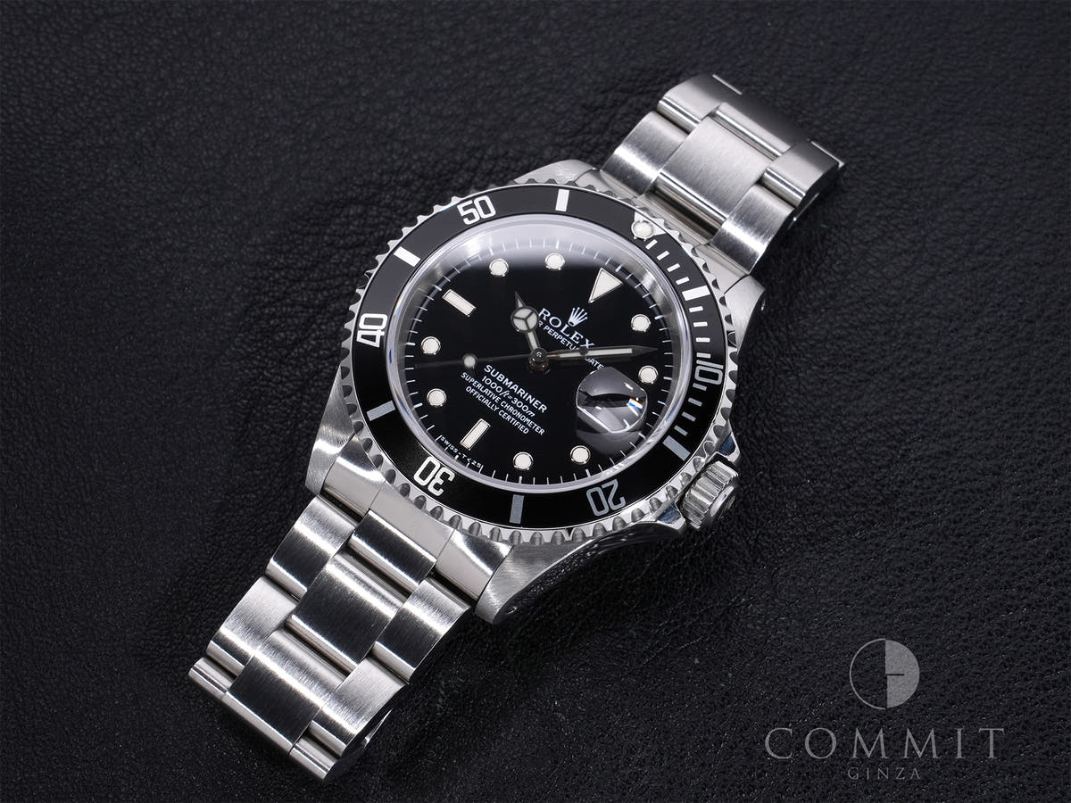 Rolex Submariner Date Ref. 16610 SS Black Dial, Pre-owned (mv7jq5se is likely an internal reference number and not translated)
