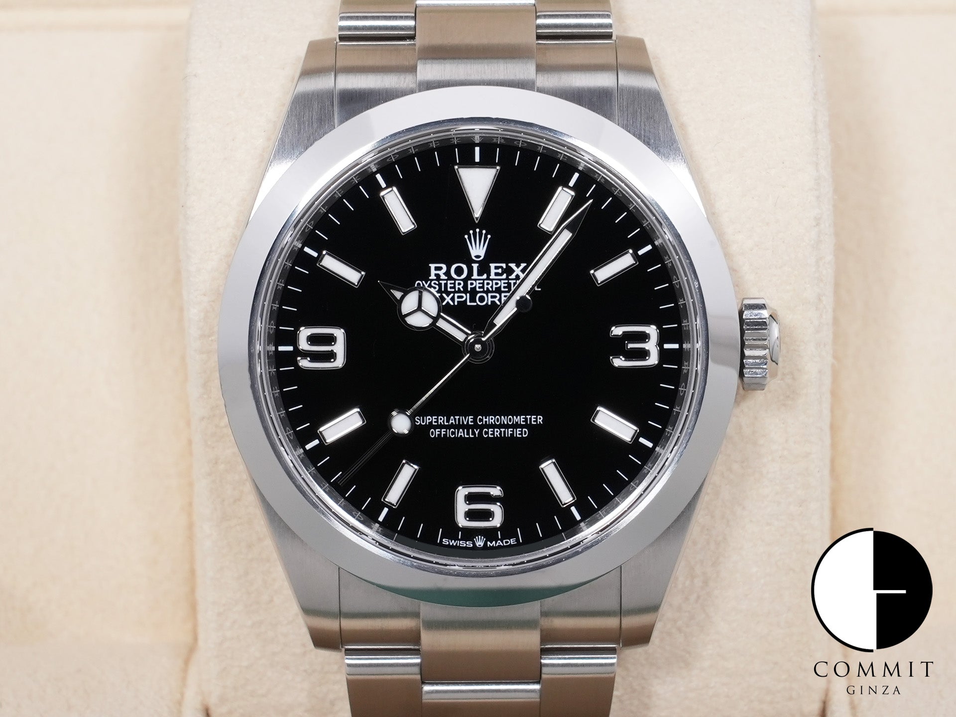 ロレックス エクスプローラー40 Ref.224270 SS ブラック文字盤 中古 ahj79cff