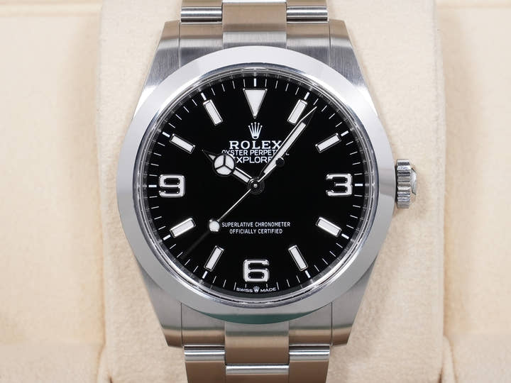 Rolex Explorer 40 Ref. 224270 Stainless Steel Black Dial Pre-owned (ahj79cff)