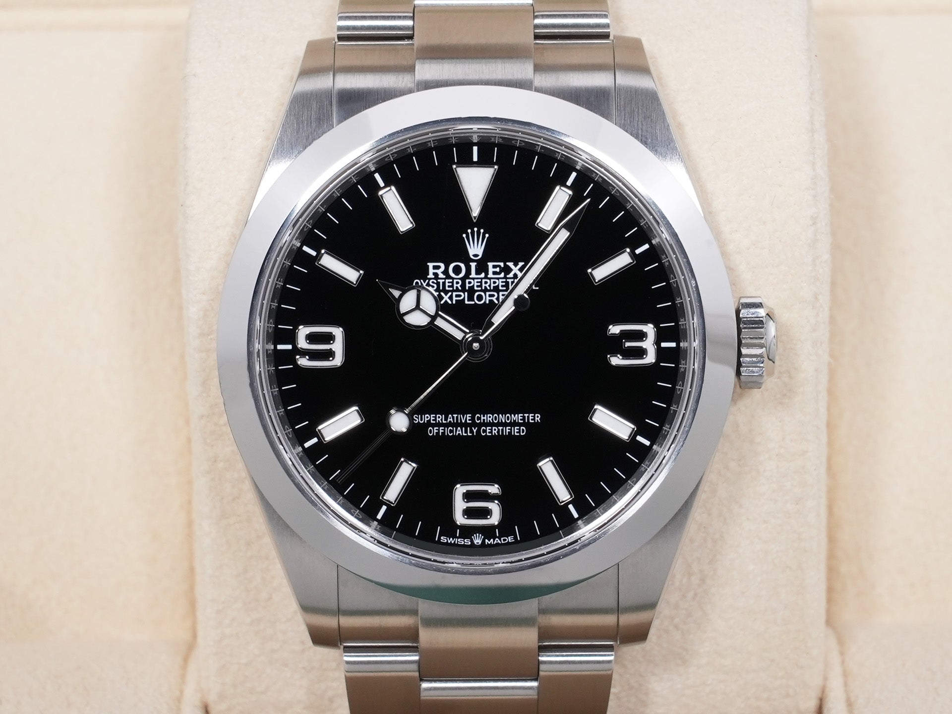 ロレックス エクスプローラー40 Ref.224270 SS ブラック文字盤 中古 ahj79cff
