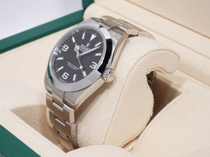 Rolex Explorer 40 Ref. 224270 Stainless Steel Black Dial Pre-owned (ahj79cff)