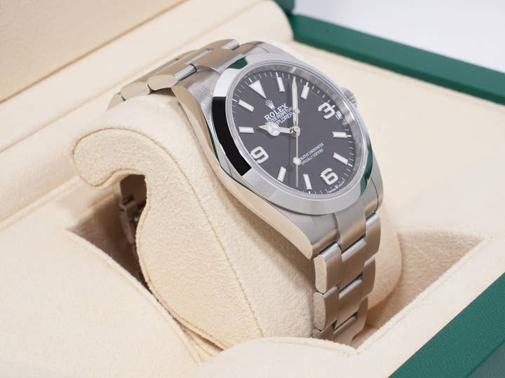 Rolex Explorer 40 Ref. 224270 Stainless Steel Black Dial Pre-owned (ahj79cff)