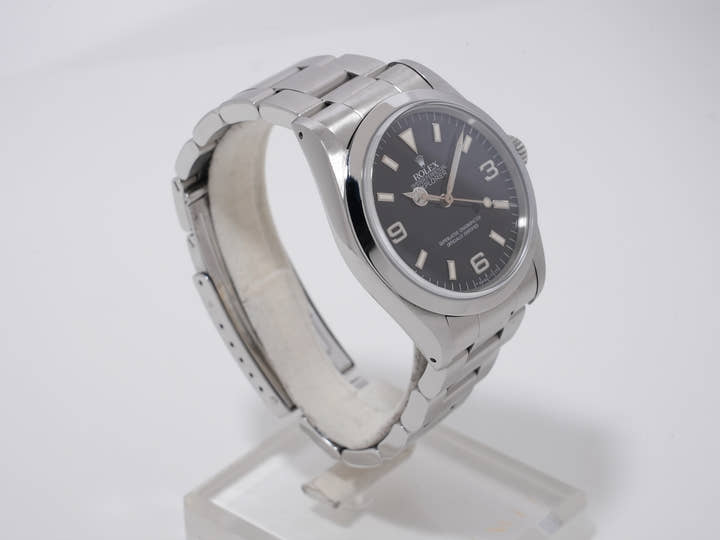 Rolex Explorer I Ref. 14270 Stainless Steel Black Dial