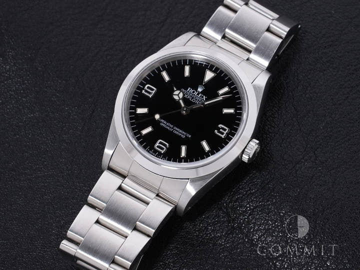 Rolex Explorer I Ref. 14270 Stainless Steel Black Dial