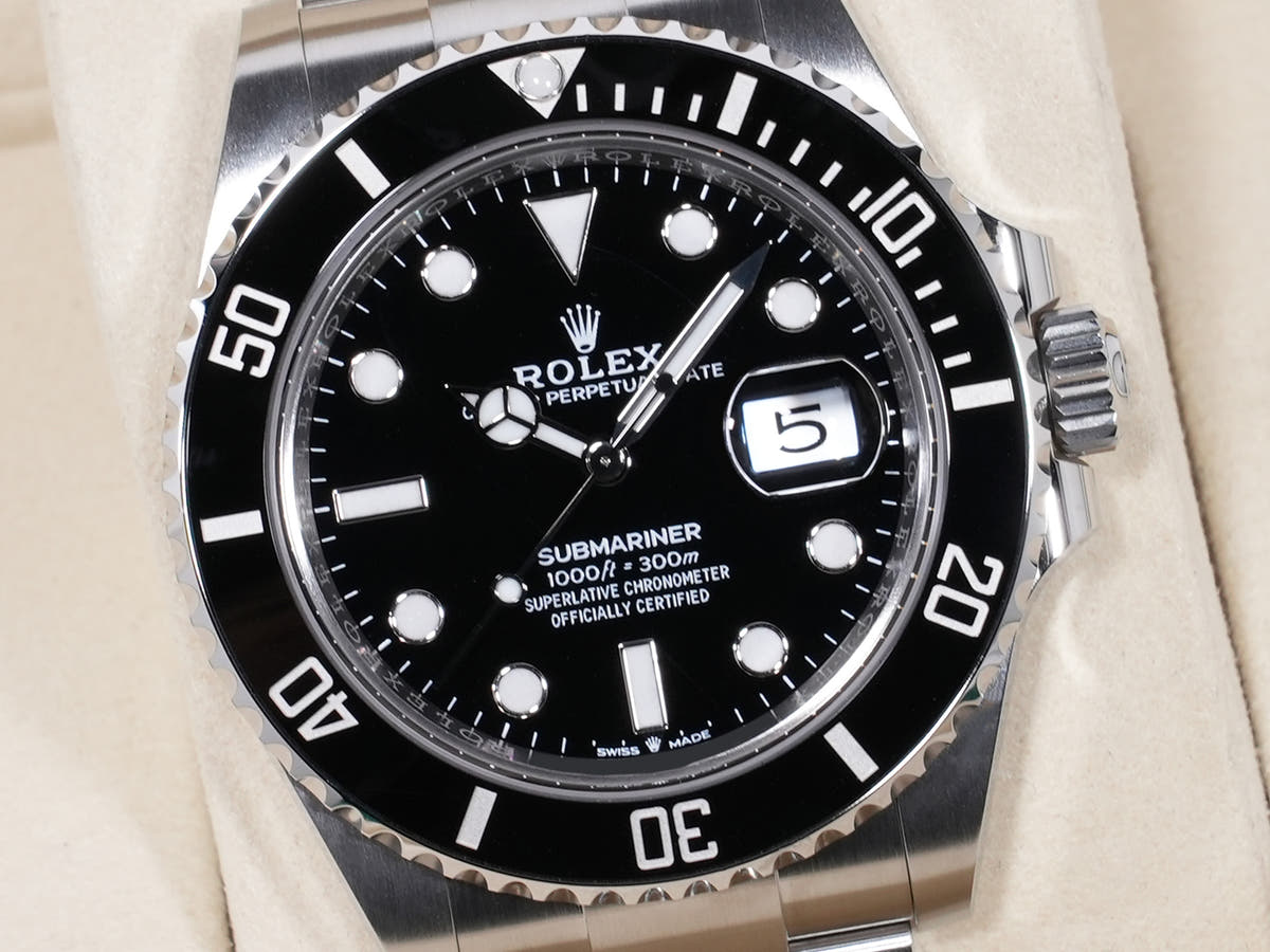 ロレックス サブマリーナー デイト Ref.126610LN SS ブラック文字盤 未使用 427aiw4a