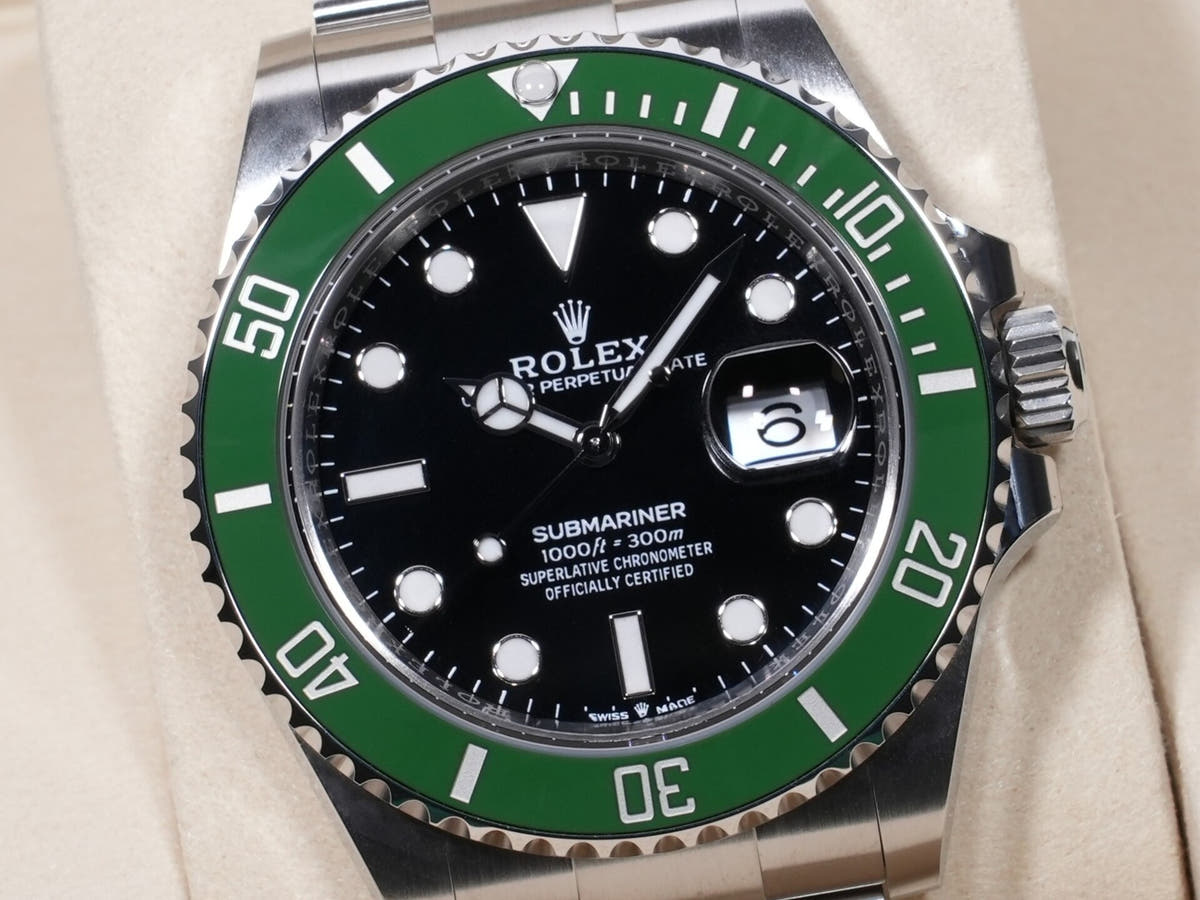 ロレックス サブマリーナー デイト Ref.126610LV SS ブラック文字盤 未使用 3nwhkj8d