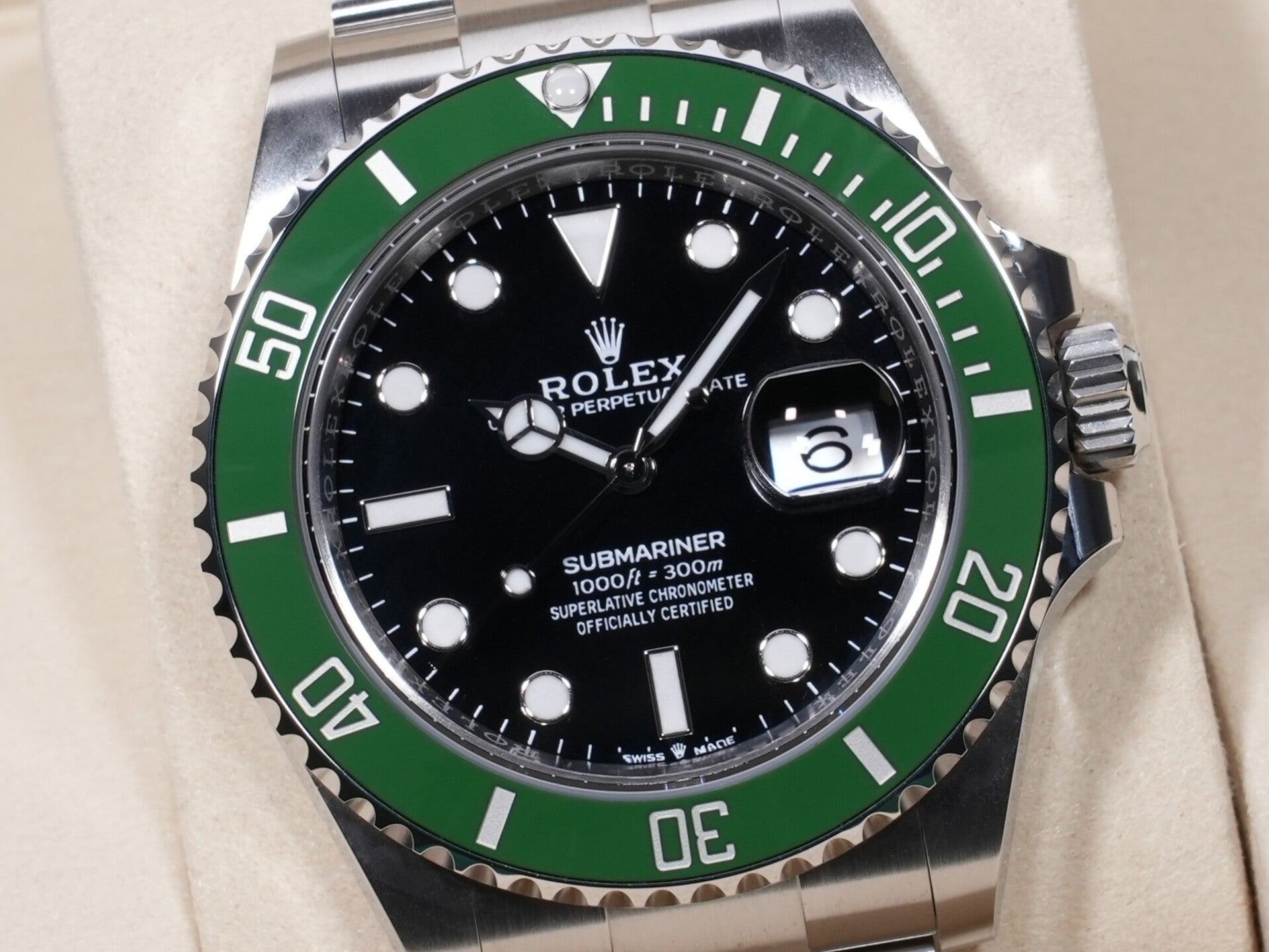 ロレックス サブマリーナー デイト Ref.126610LV SS ブラック文字盤 未使用 3nwhkj8d